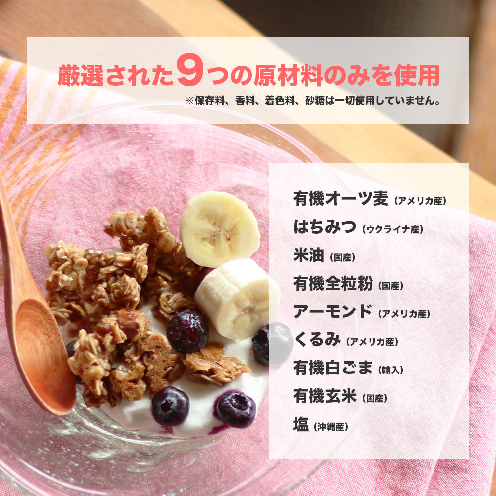 ちえのグラノーラ(瓶入り 350g)
